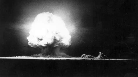 us tests nuclear bomb drop|first atomic bomb detonation.